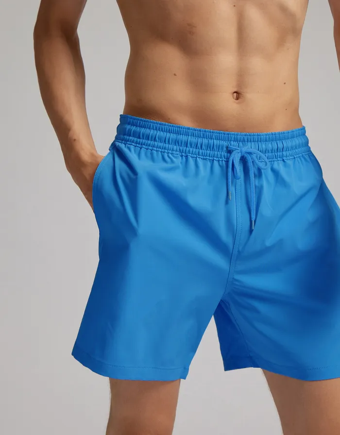 Men Shorts Colorfulstandard Classic Swim Shorts 8211 Soft Lavender