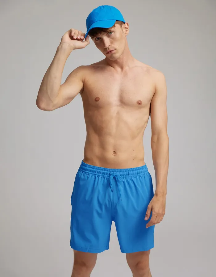 Men Shorts Colorfulstandard Classic Swim Shorts 8211 Soft Lavender