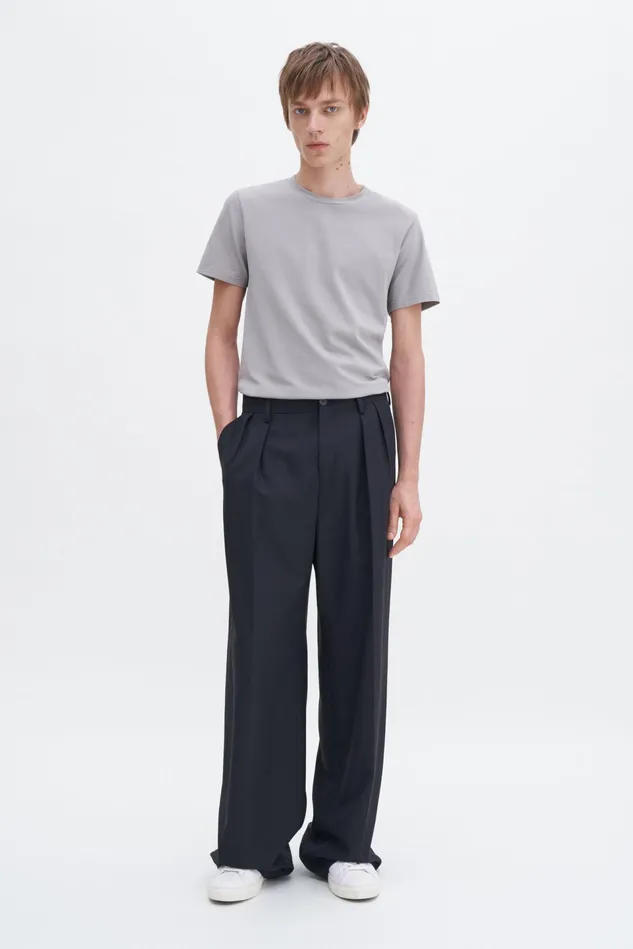 Men Stretch Cotton Tee Dove Grey Filippa K TShirts