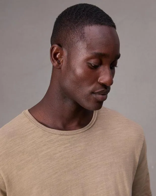Men TShirts and Henleys Rag and Bone Classic Flame TShirt Desert