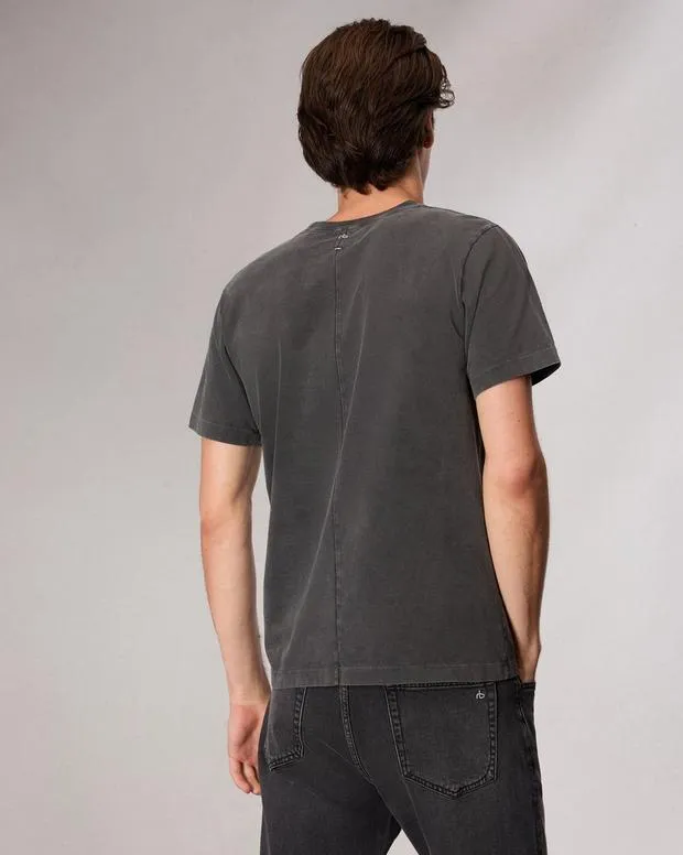Men TShirts and Henleys Rag and Bone Rb Number 0 TShirt Washed Black