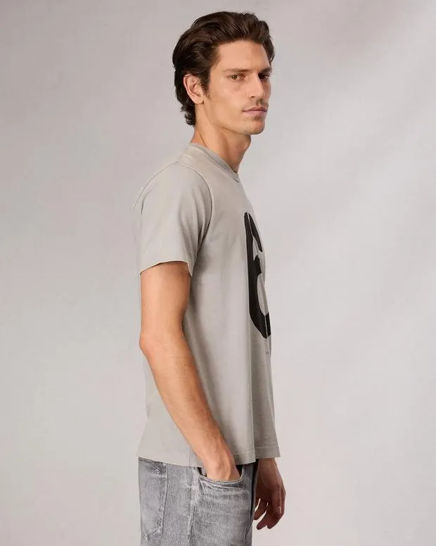 Men TShirts and Henleys Rag and Bone Rb Number 6 TShirt Washed Grey