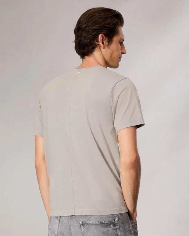 Men TShirts and Henleys Rag and Bone Rb Number 6 TShirt Washed Grey