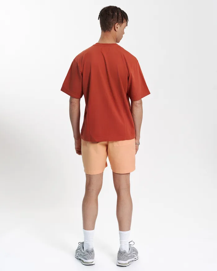 Men TShirts Colorfulstandard Oversized Organic TShirt 8211 Sahara Camel