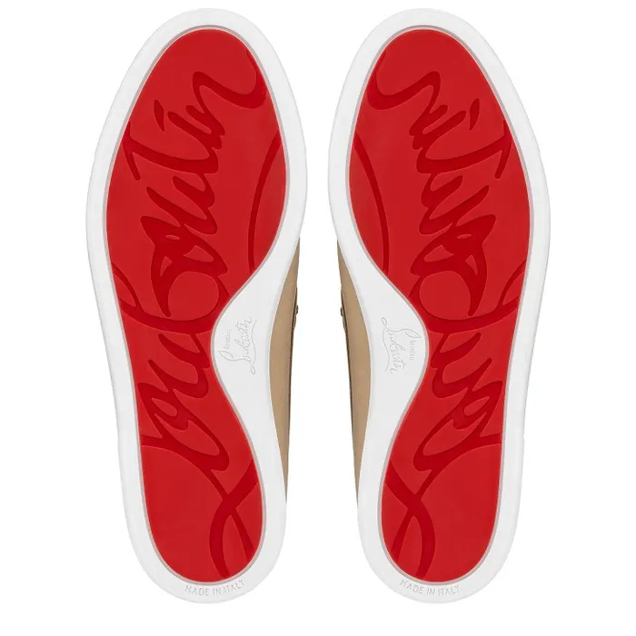Men Varsiboat Boat Shoes 8211 Calf Leather 8211 Saharienne Christian Louboutin Sneakers