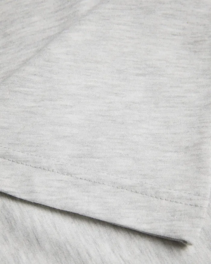 Men WILKIN 8211 Short Sleeve Branded TShirt Greymarl Ted Baker Tops