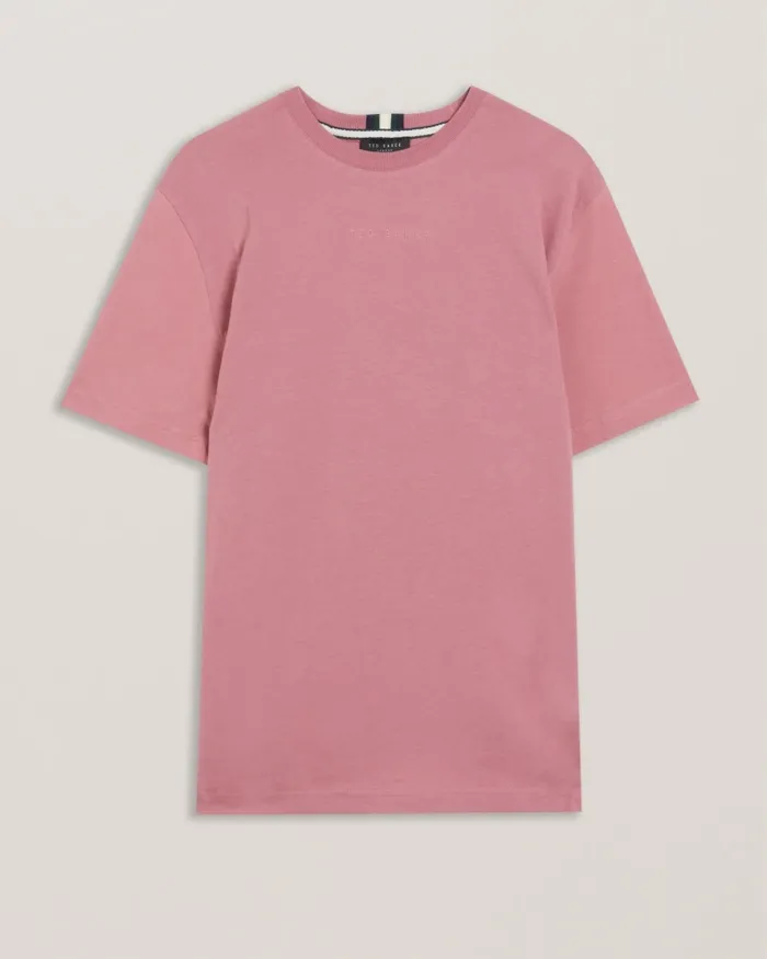 Men WISKIN 8211 Branded Regular Fit TShirt Medium Pink Ted Baker Tops