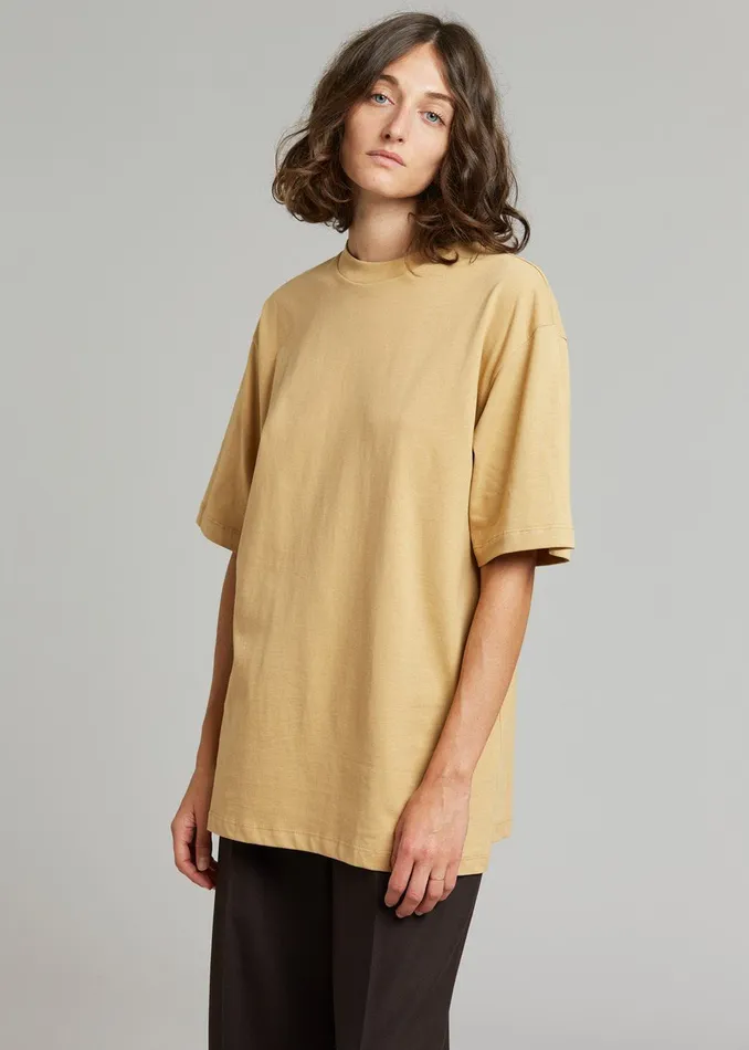 MenWomen Evora Tee 8211 Sahara The Frankie Shop Tops