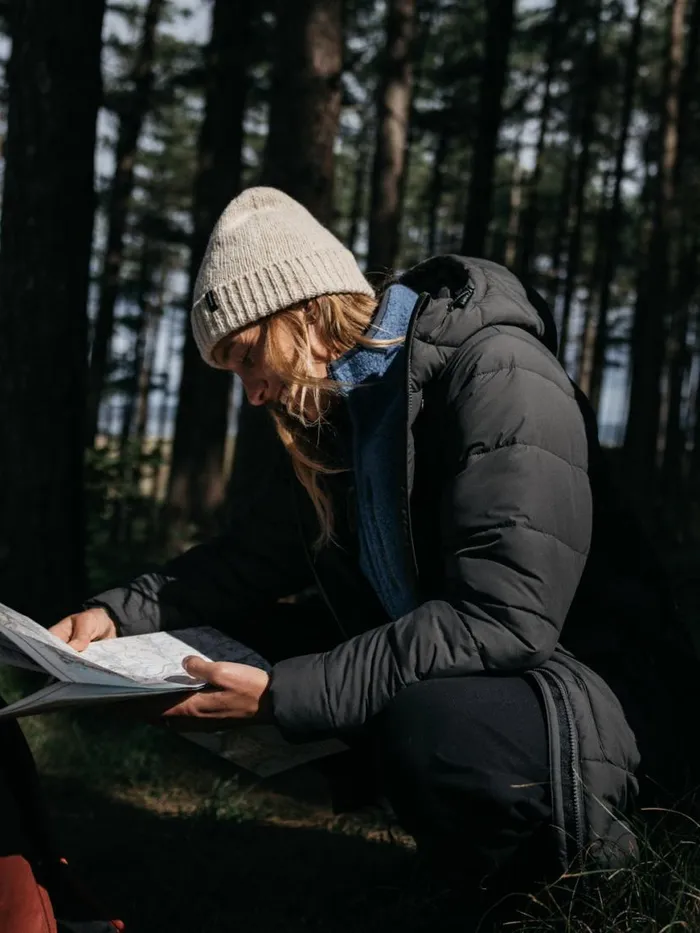 MenWomen Farne Beanie Oatmeal Finisterre Hats and Beanies
