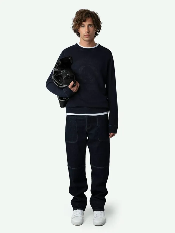 Men Zadig and Voltaire Pants and Shorts Pio Jeans Brut
