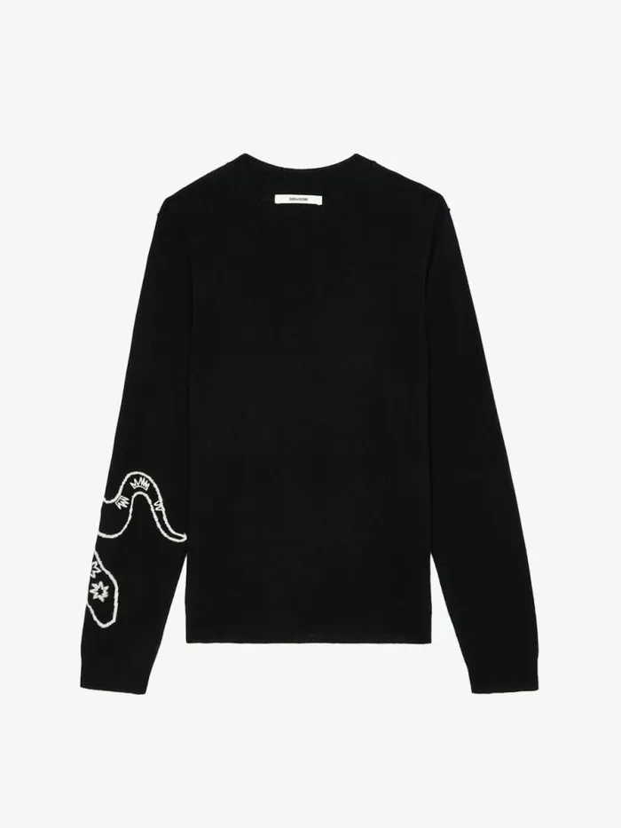 Men Zadig and Voltaire Sweaters and Cardigans Kennedy Sweater Black