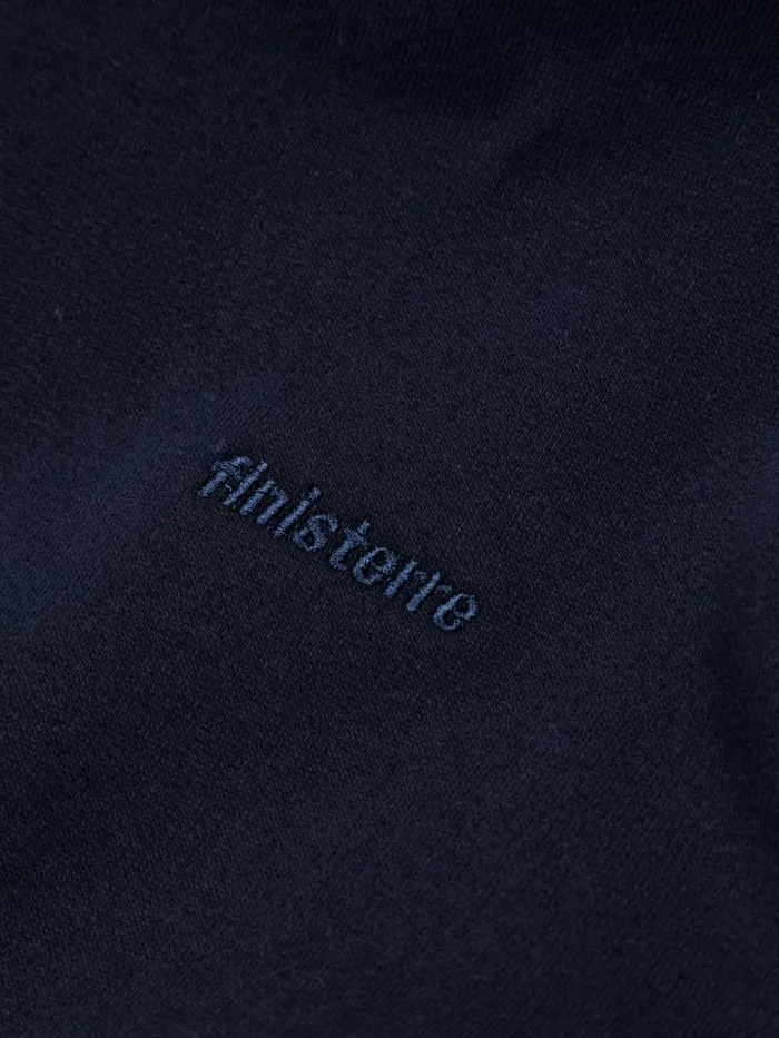 Men Zawn Hoodie Navy Finisterre Sweatshirts and Hoodies