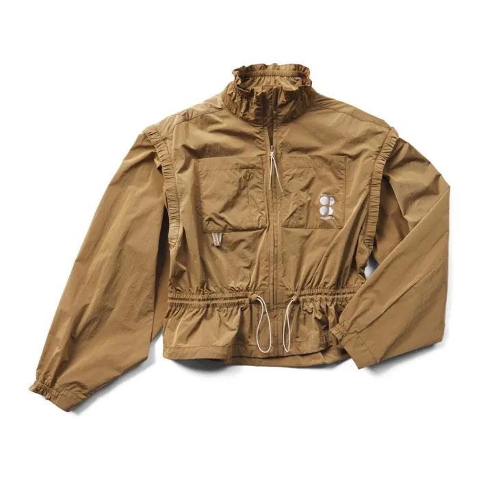 Merrell Ascend 2 In 1 Hiking Jacket X Sweaty Betty Antique Copper Women Tops