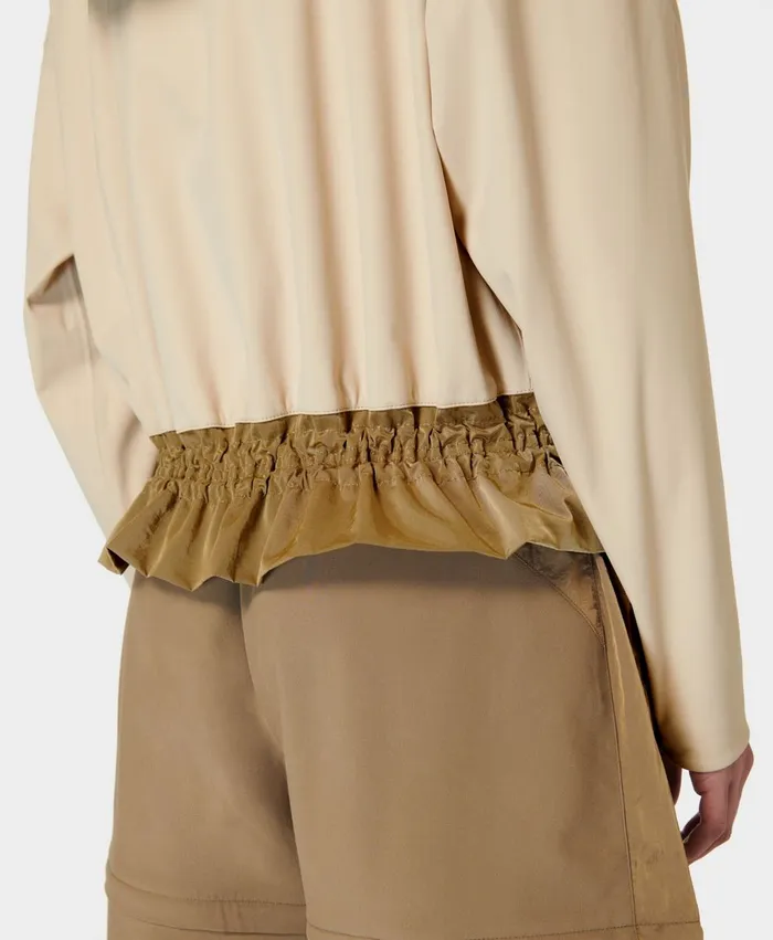 Merrell Ascend Whisper Anorak X Sweaty Betty Dove Beigeantique Copper Women Tops
