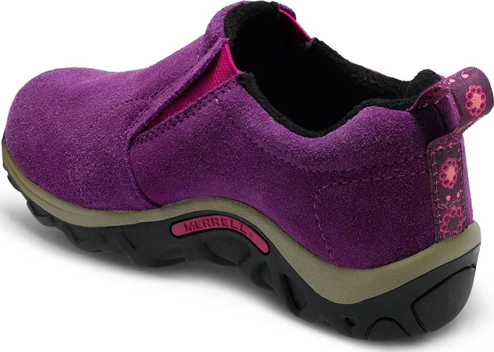 Merrell Big Jungle Moc Frosty Waterproof Winterberry Kids Wide Widths