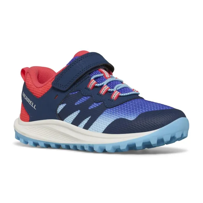 Merrell Big Nova 3 Sneaker Bluenavyfucshia Kids Sneakers