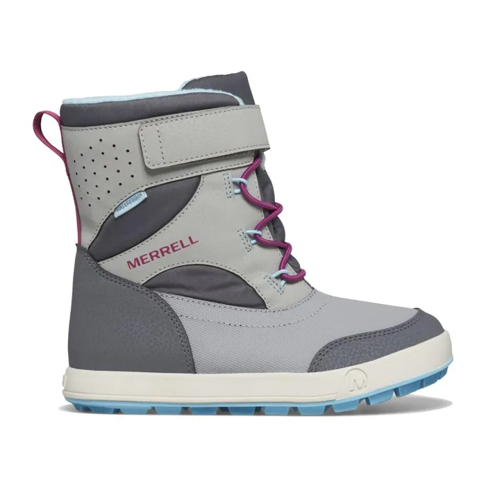 Merrell Big Snow Storm 30 Waterproof Boot Greyturquoise Kids Winter Boots