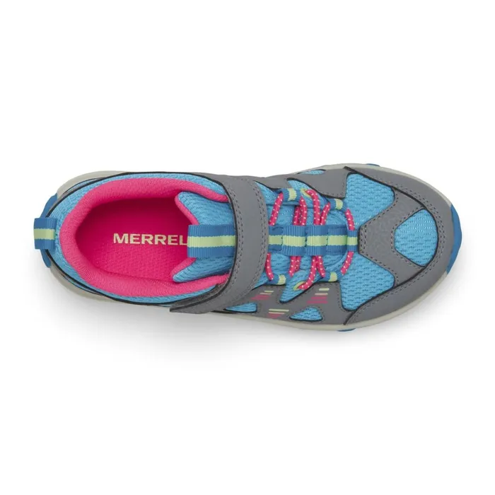 Merrell Big Trail Chaser 2 Greyturquoisemulti Kids Sneakers