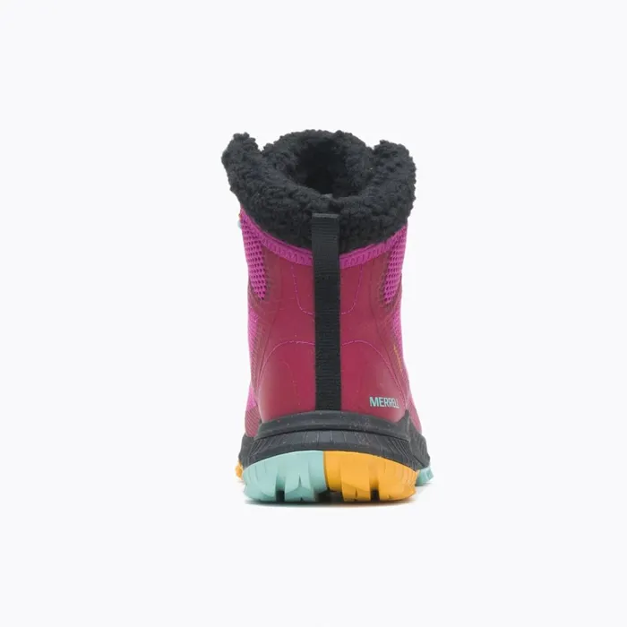 Merrell Bravada Knit Bluff Polar Waterproof Fuchsia Women Boots