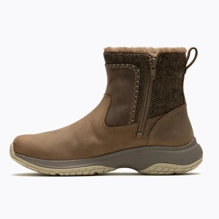 Merrell Encore Ice 5 Mid Zip Olive Women Boots