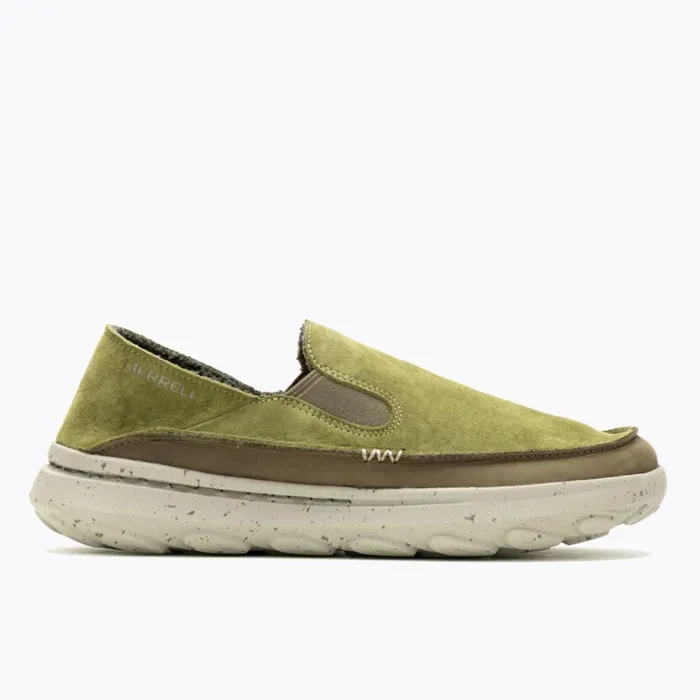 Merrell Hut Moc 2 Suede Avocado Men SlipOns
