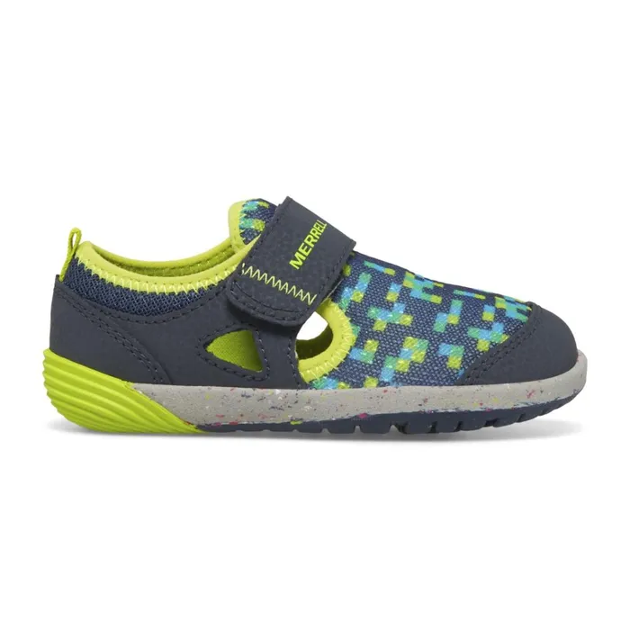 Merrell Little Bare Steps H2o Sneaker Navy Multi Kids Sandals
