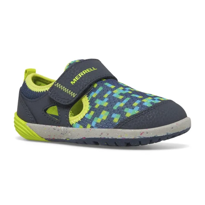 Merrell Little Bare Steps H2o Sneaker Navy Multi Kids Sandals
