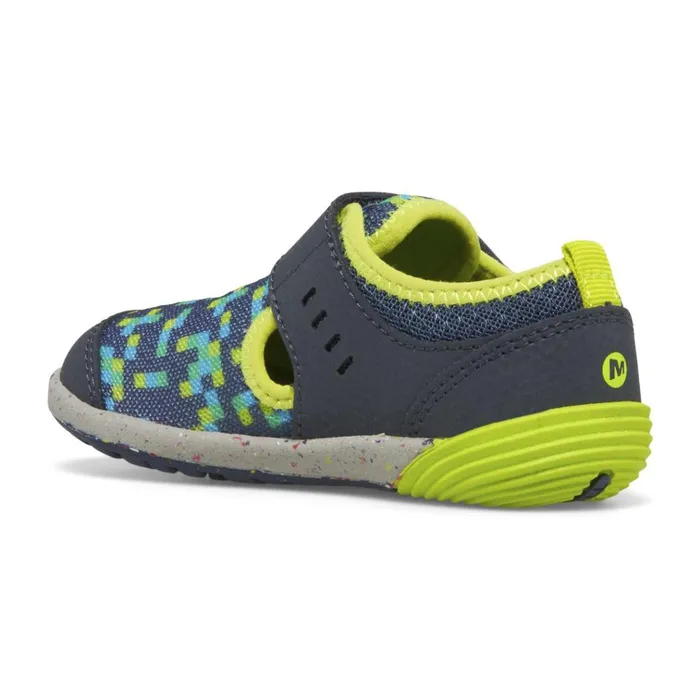 Merrell Little Bare Steps H2o Sneaker Navy Multi Kids Sandals