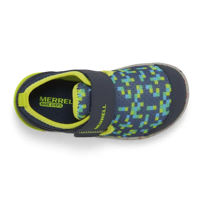 Merrell Little Bare Steps H2o Sneaker Navy Multi Kids Sandals