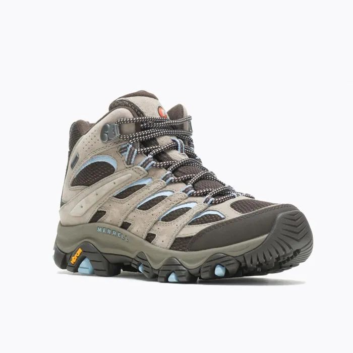 Merrell Moab 3 Mid GoreTex Wide Width Brindle Women Boots