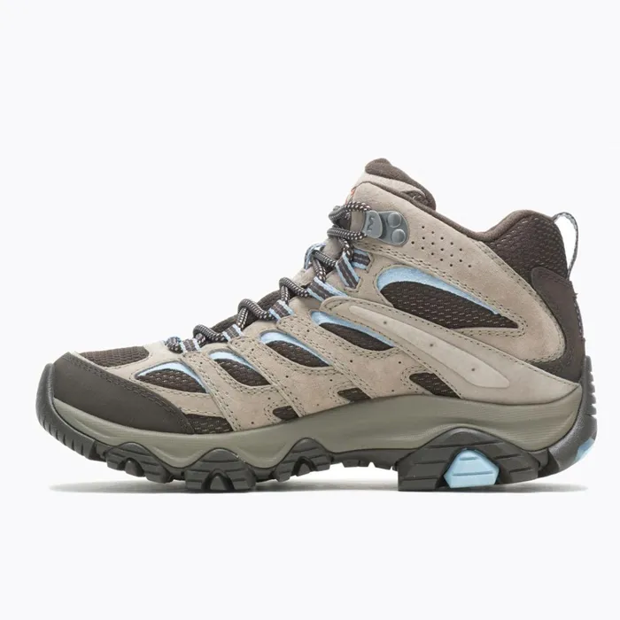 Merrell Moab 3 Mid GoreTex Wide Width Brindle Women Boots