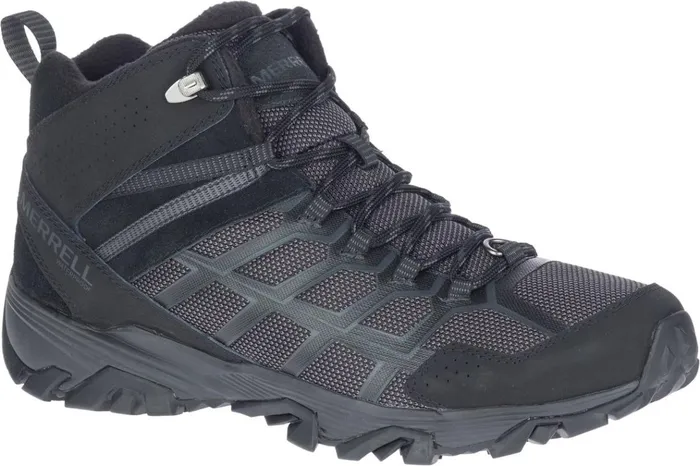 Merrell Moab Fst 3 Thermo Mid Waterproof Black Men Winter Boots