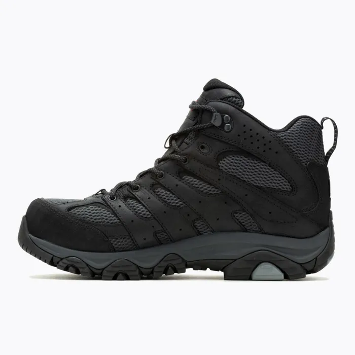 Merrell Moab Vertex 2 Mid Waterproof Carbon Fiber Work Boot Blackgranite Men Boots