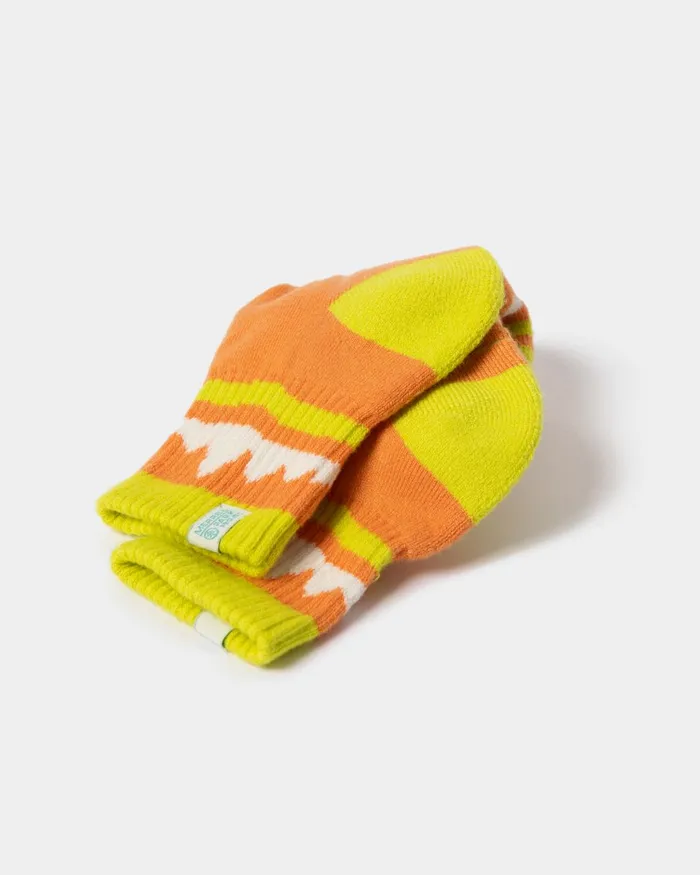 Merrell Parks Project X Shrooms In Bloom Hiking Sock 2 Pack Pinknaturalorange MenWomen Socks