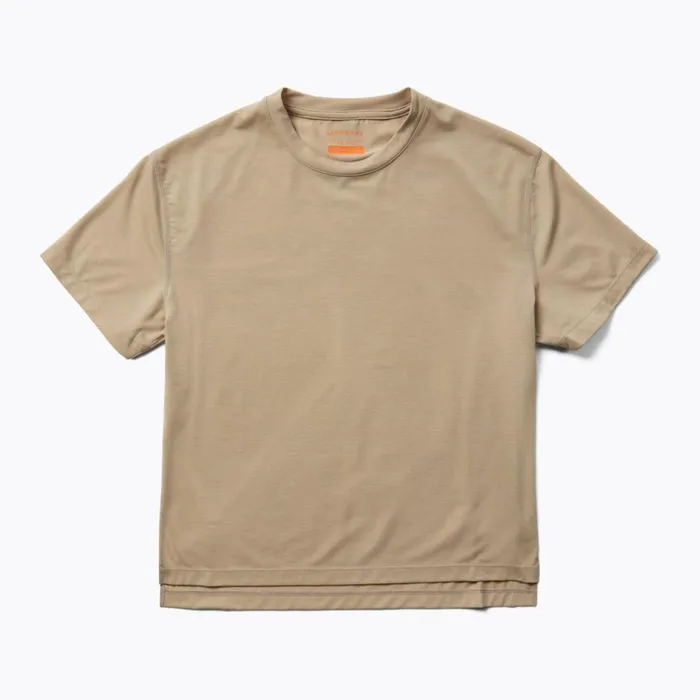 Merrell Perfect Tee With Tencel Aluminum Women Tops