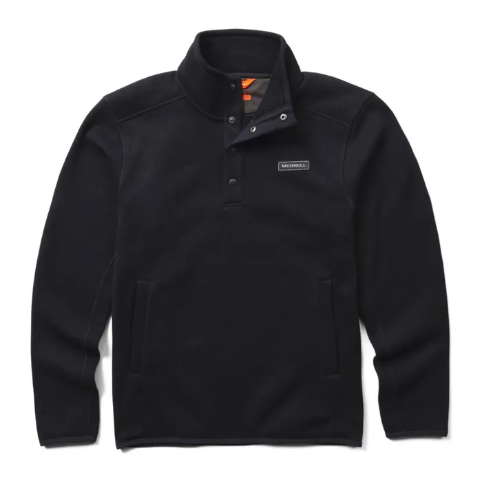 Merrell Sweater Weather 14 Snap Black Men Outerwear