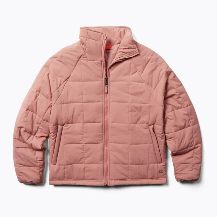 Merrell Terrain Insulated Jacket Ash Rose Women Outerwear