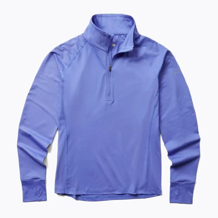 Merrell Trail Running 14 Zip Baja Blue Women Tops