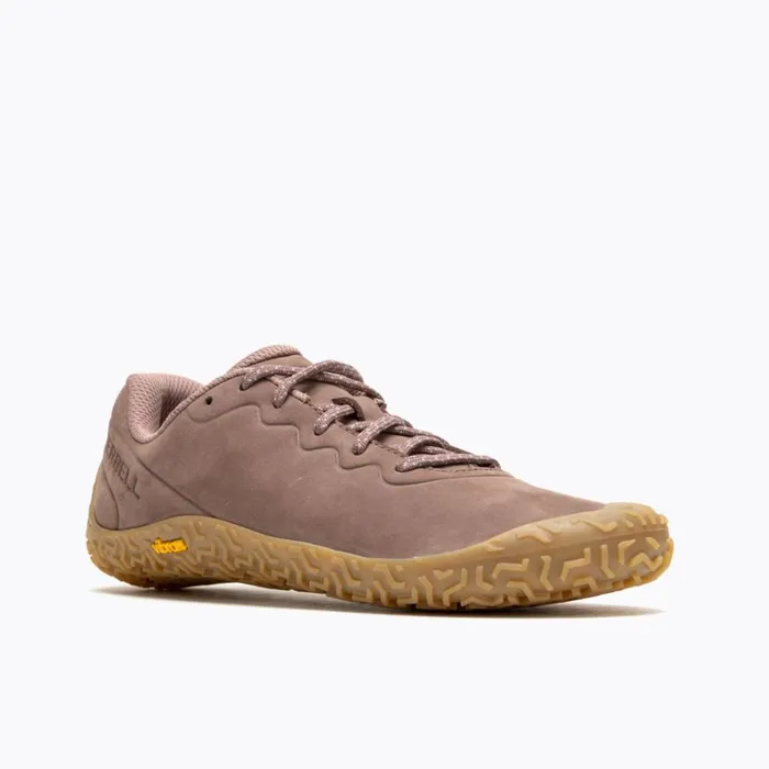 Merrell Vapor Glove 6 Leather Marron Women Minimalist