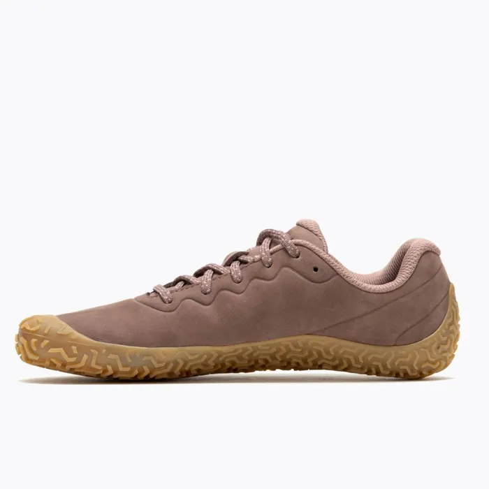 Merrell Vapor Glove 6 Leather Marron Women Minimalist