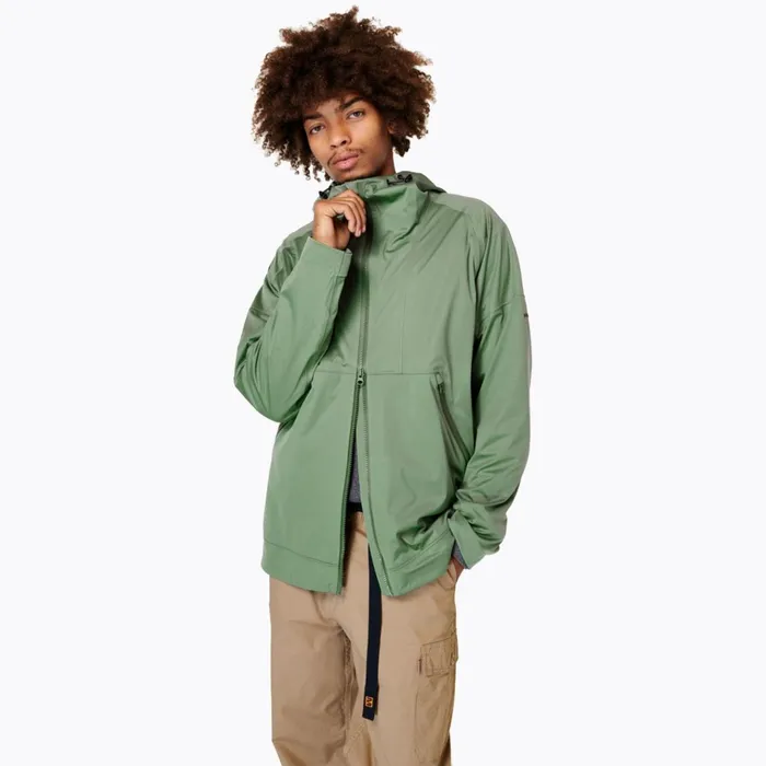 Merrell Whisper Rain Shell Dark Forest Men Outerwear