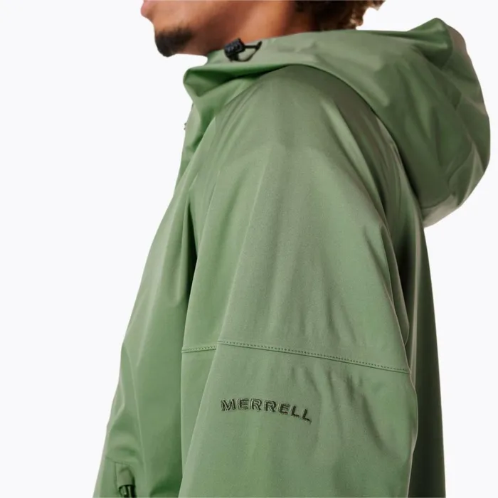 Merrell Whisper Rain Shell Dark Forest Men Outerwear