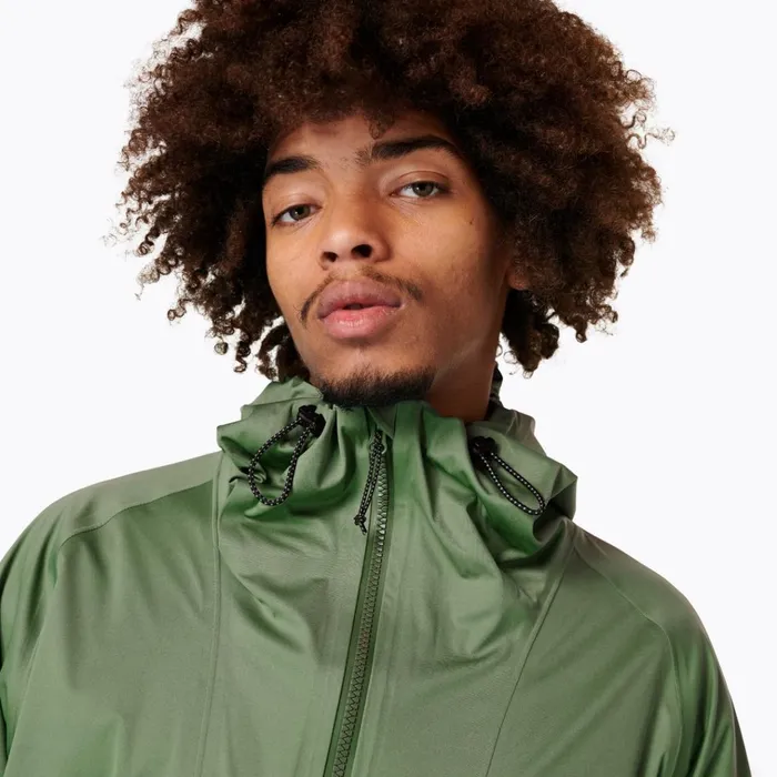Merrell Whisper Rain Shell Dark Forest Men Outerwear