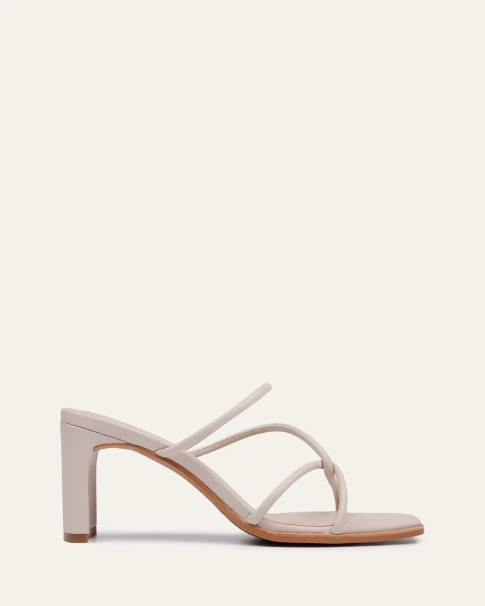 MID SANDALS Novi mid heel sandals bone leather jomercer Women