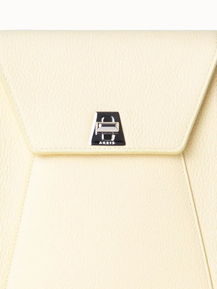 Mini Anouk Messenger Bag In Cervocalf Leather Flash Women Akris Mini Bags