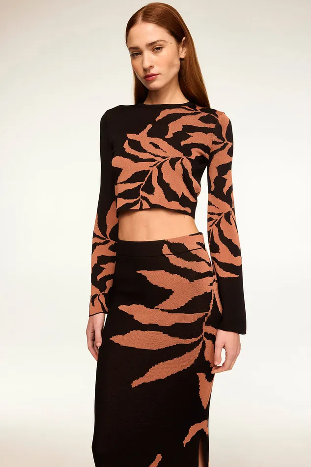 Misa Los Angeles Amila Top Fernal Glow Women Knits