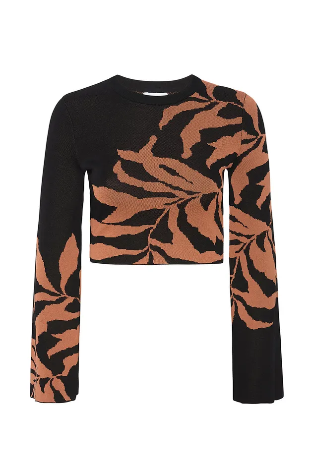 Misa Los Angeles Amila Top Fernal Glow Women Knits