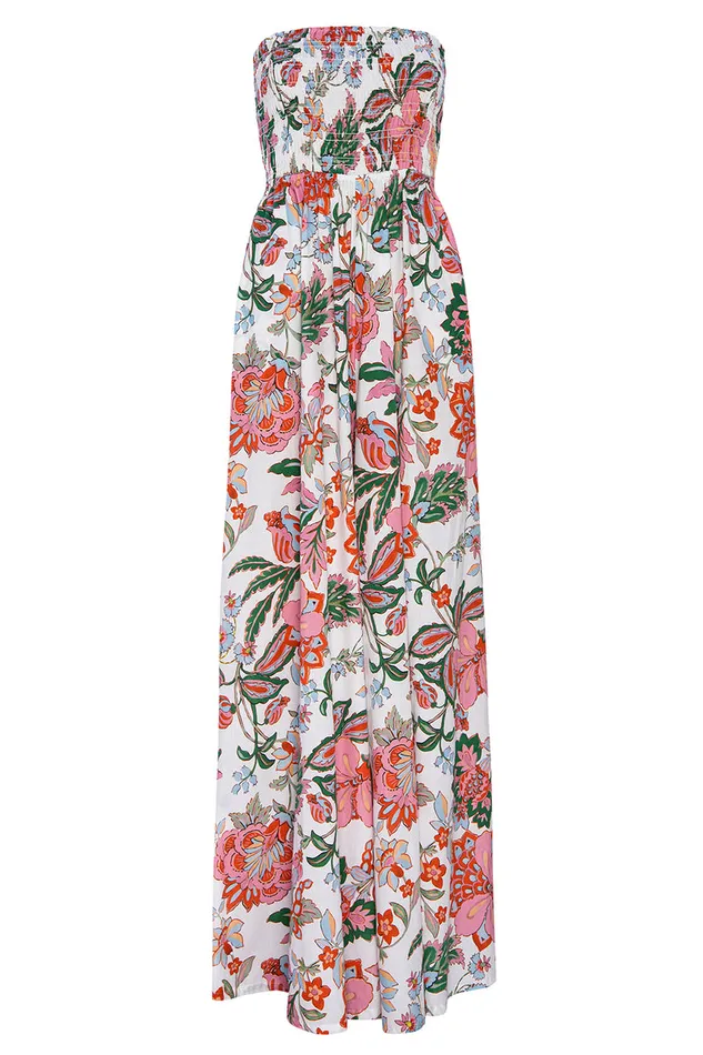 Misa Los Angeles Andrea Jumpsuit Casablanca Floral Women Jumpsuits and Rompers