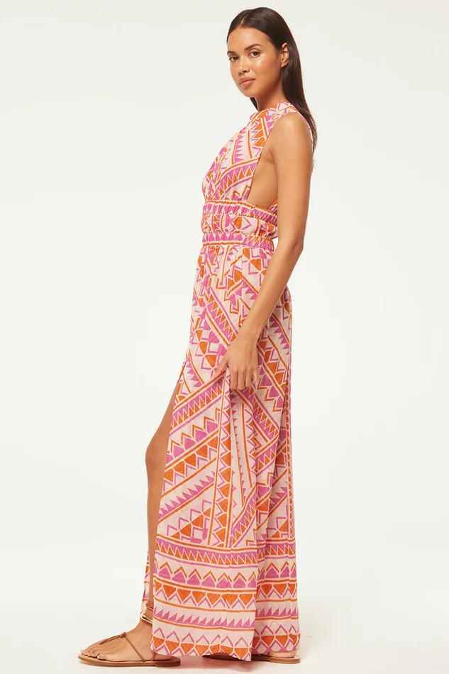 Misa Los Angeles Aranita Dress Aperol Geo Women Dresses