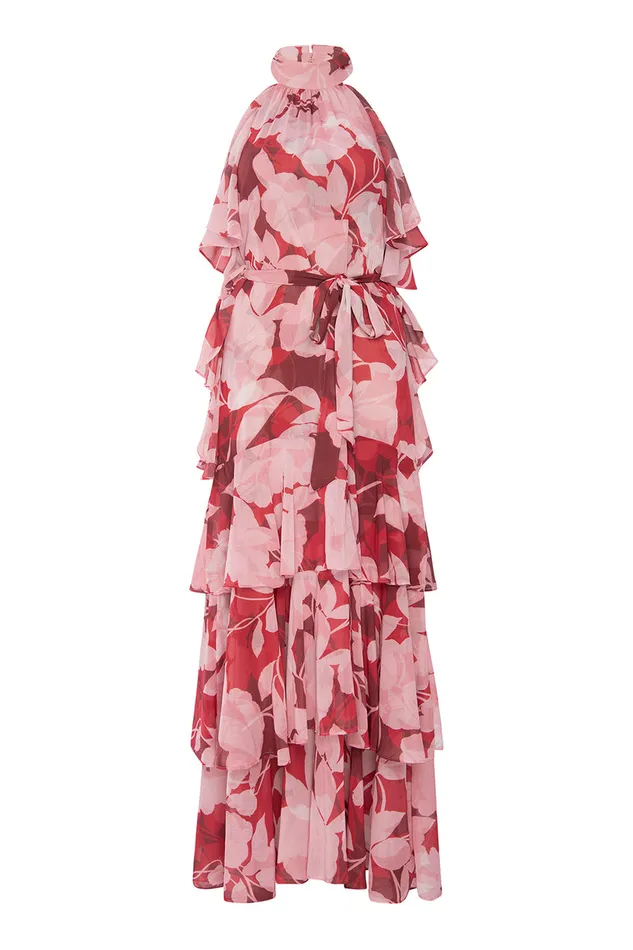 Misa Los Angeles Calissa Dress Flora Rosada Women Dresses